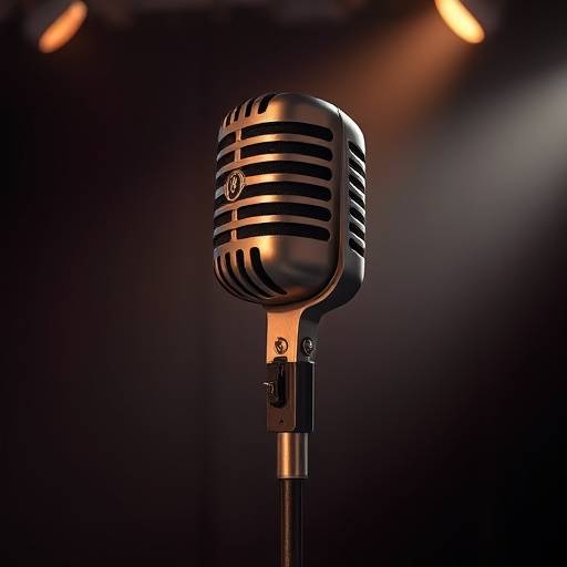 Icône représentant un microphone pour l'enregistrement